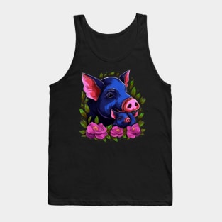 Pot-Bellied Pig Mothers Day Tank Top